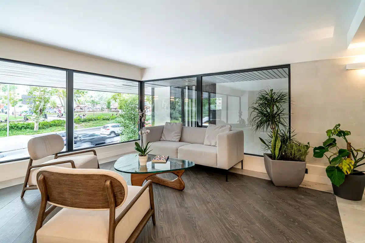 hall de apartamentos madrid plaza